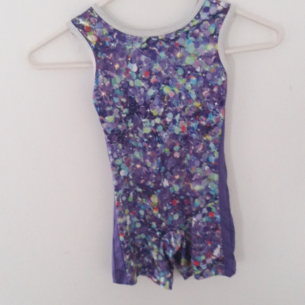 Purple leotard